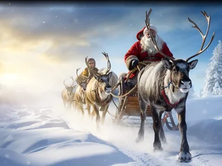 Crăciunul în Era Digitală: Sania, rămâne totuși la tradiție